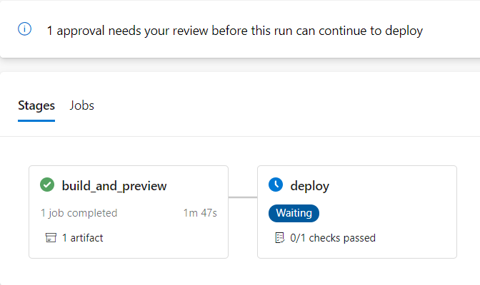 Azure DevOps approval